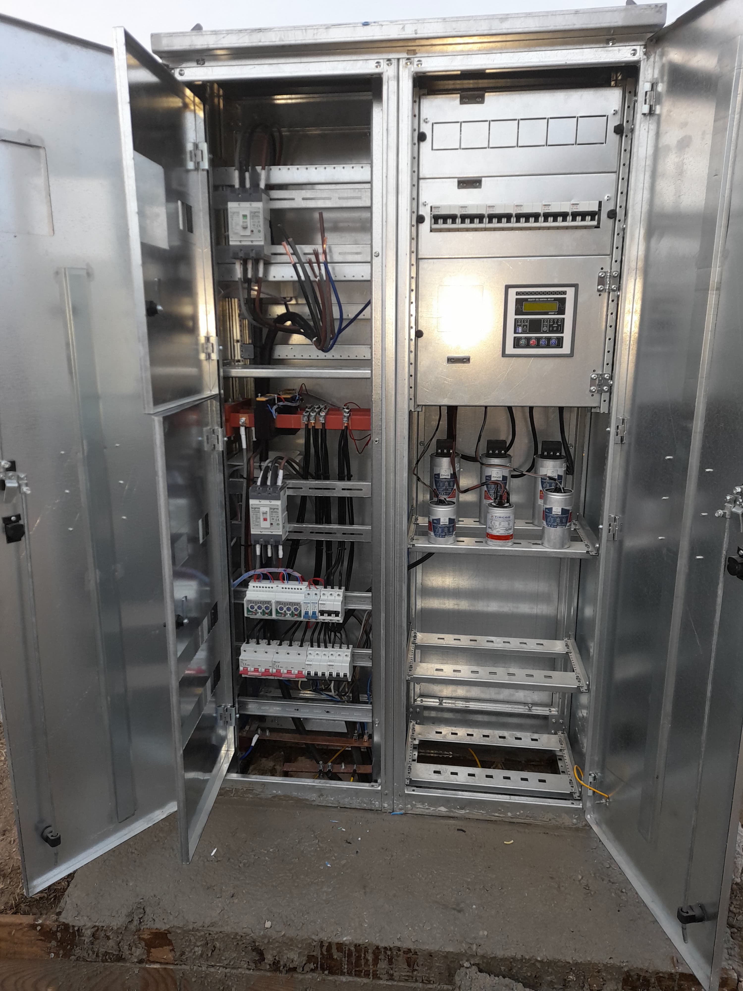 Saha elektrik panosu montajı